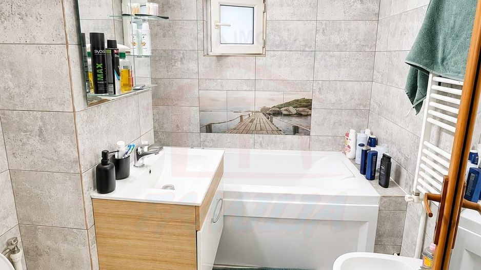 78000 euro, 2 camere decomandat , Micro 21 etaj 1, mobilat si utilat - Poză 5