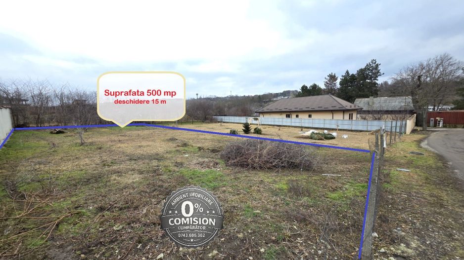 Teren intravilan 500 mp, VASLUI zona Procopiu, str. Castanilor; - Poză 4