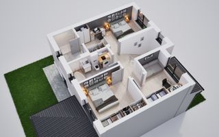 Casa ideală lângă Sibiu, cu 4 camere - confort si liniste! - Poză 6