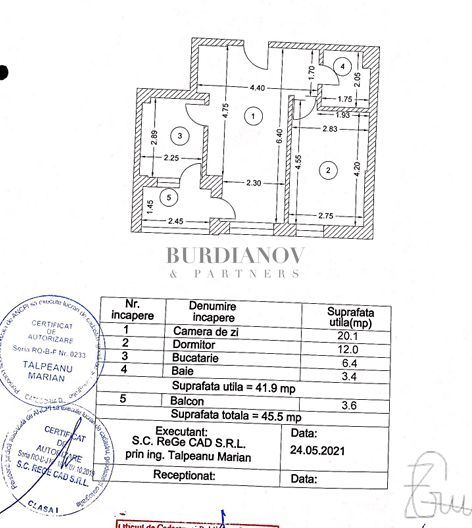 Apartament cu 2 camere + Loc de parcare -  Titan - Theodor Pallady - Poză 3
