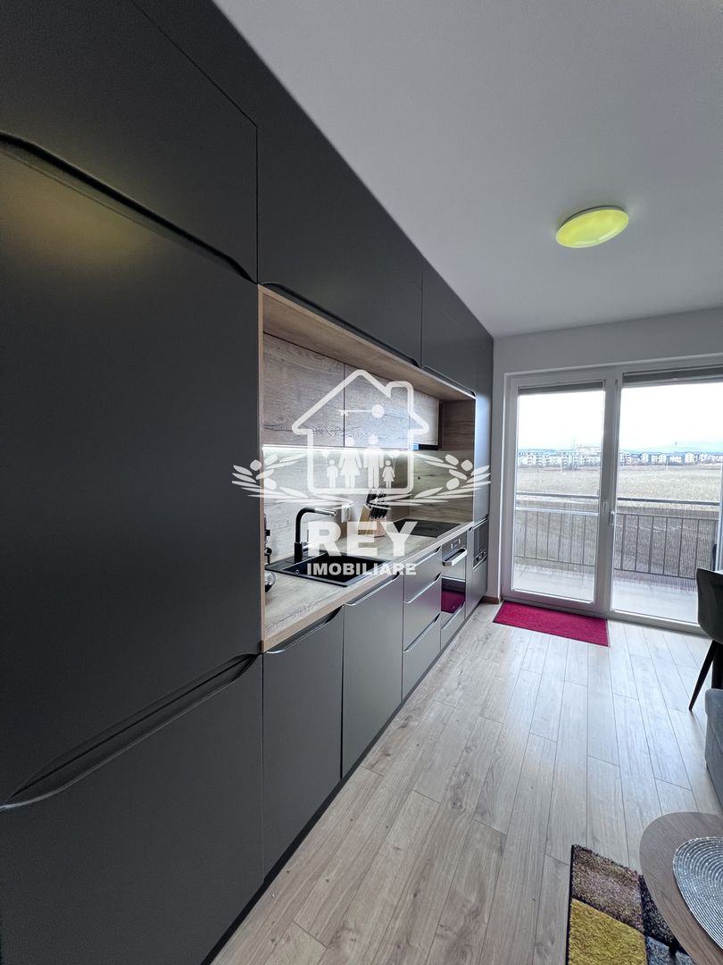 Apartament 2 camere premium, mobilat complet, vedere munți | Turnișor, Sibiu - Poză 13