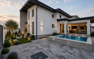 Vila individuala modernă 4 camere | Popești-Leordeni – Intrarea Viilor - Poză 1