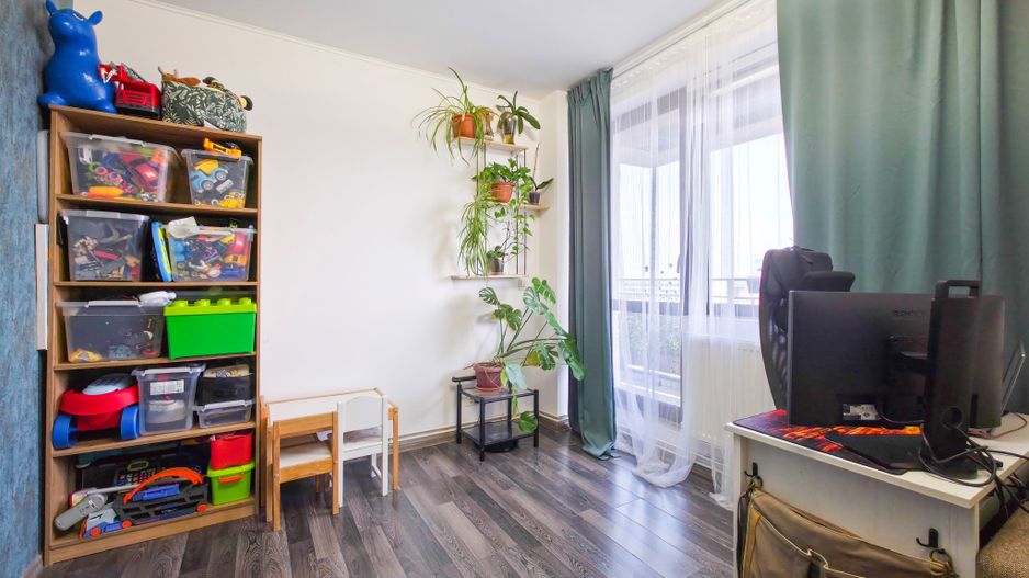 Apartament 2 camere Bragadiru Alunului, mobilat, balcon 19mp, parcare - Poză 3