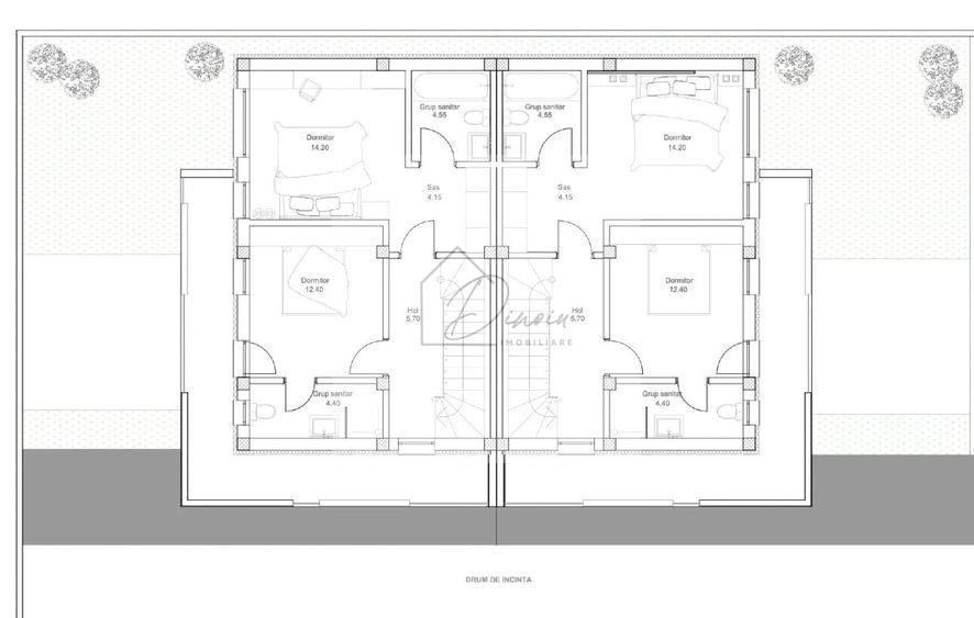 Vila duplex de vanzare Pipera Matei Millo I  COMISION 0% - Poză 12