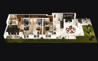 APARTAMENT ULTRAFINISAT | COMPLEX PREMIUM | 221MP-TERASA 114MP - PIPERA - Schiță 14