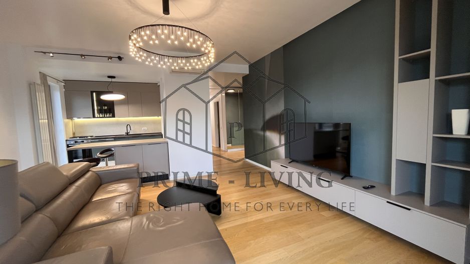 APARTAMENT SUPERB CU 2 DORMITOARE LA  INCHIRIERE LANGA PARC HERASTRAU - Poză 1