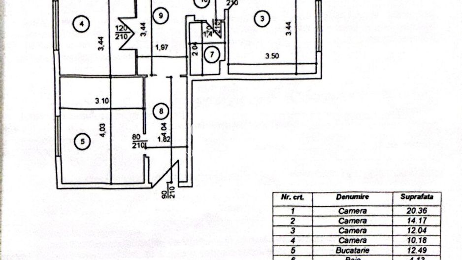 13 Septembrie | 4 camere | dec | 100mp | Parter | 199.000 Euro - Poză 24