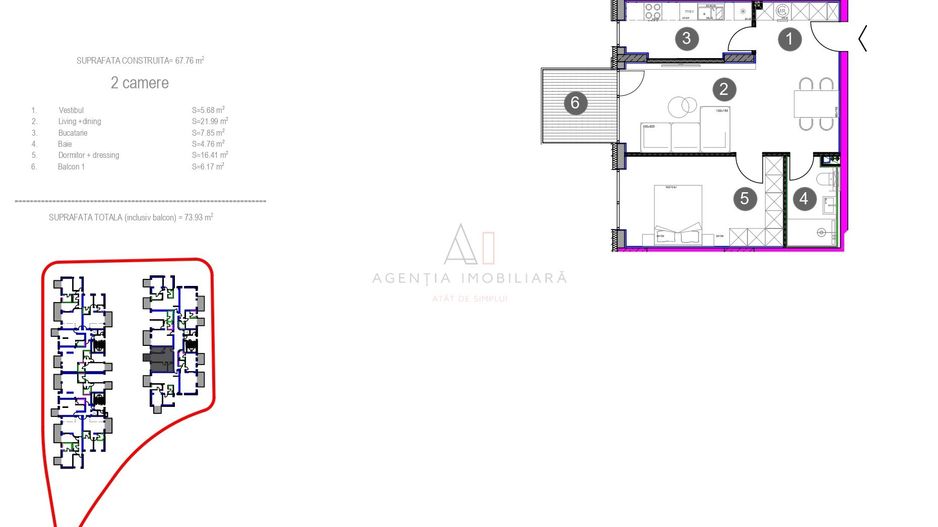 Bloc Finalizat | 2 Camere GreenLake | Baneasa - Poză 7