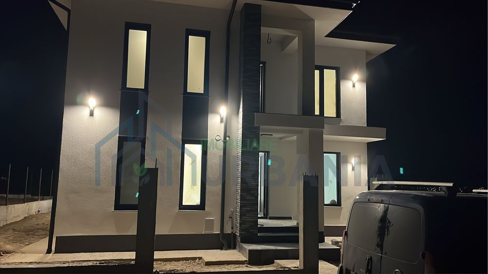 Vilă nouă, P+1, 4 camere, curte 400 mp, Hlincea, Vișan - Poză 3