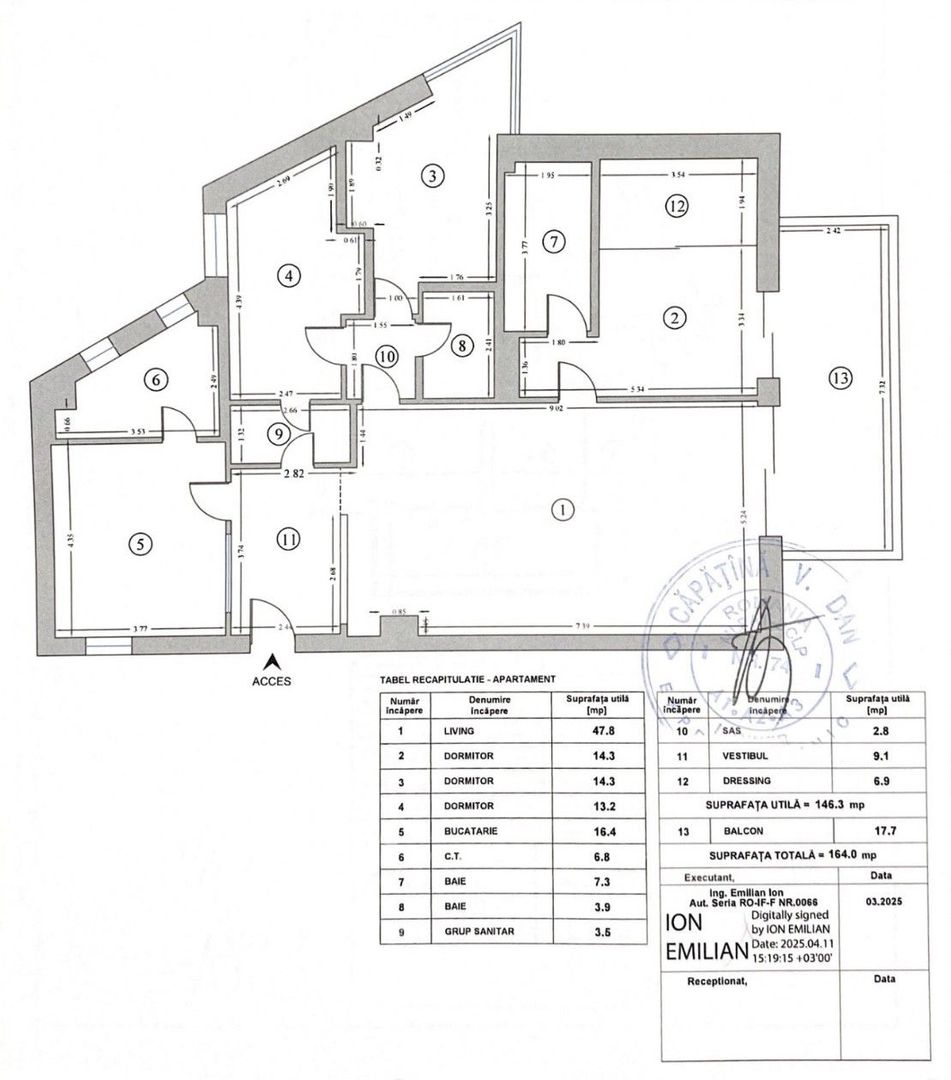 Apartament premium spatios 4 Camere I One Floreasca Lake - Poză 19