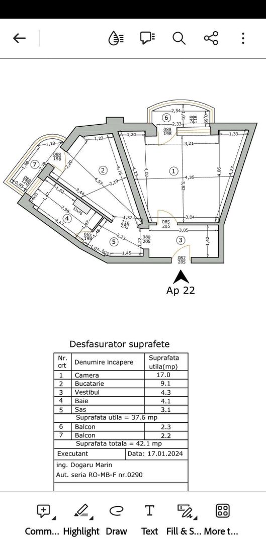 Garsoniera intersecție Sebastian cu Calea Rahovei - Poză 1