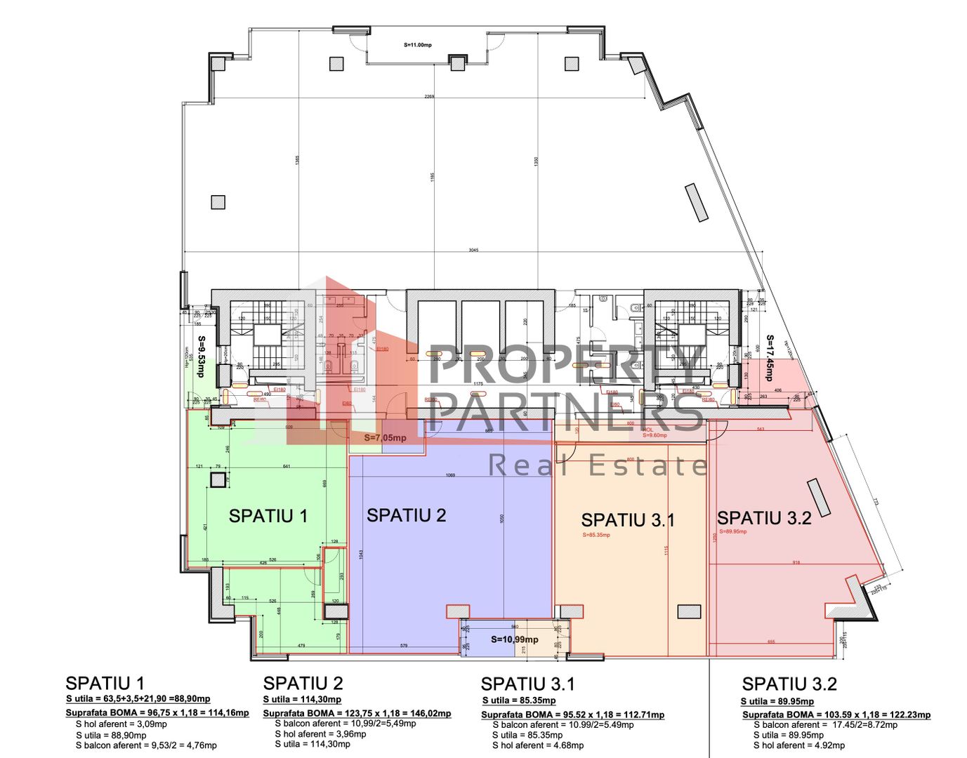 Spatiu de Birou Iuliu Maniu - suprafete multiple - Schiță 6