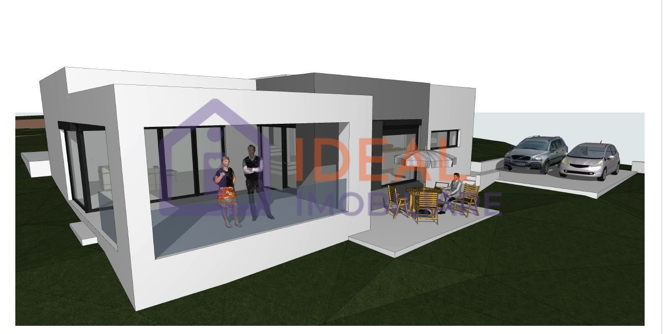 Casă modernă pe un singur nivel în Bavaria, teren 750 mp - Poză 1