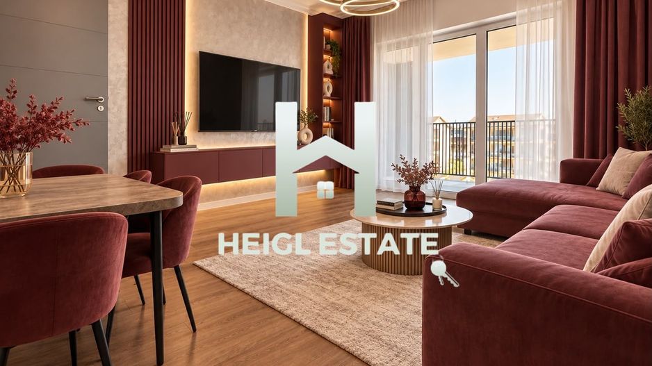 Apartament cu 2 camere, bucătare închisă, Giroc. - Poză 3