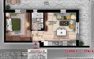 Apartament 2 camere I Th. Pallady I Vanzare - Poză 15