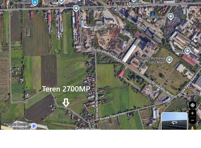 !OFERTA!De vanzare Teren 2700MP/Zona Magnoliei  Satu Mare - Poză 3
