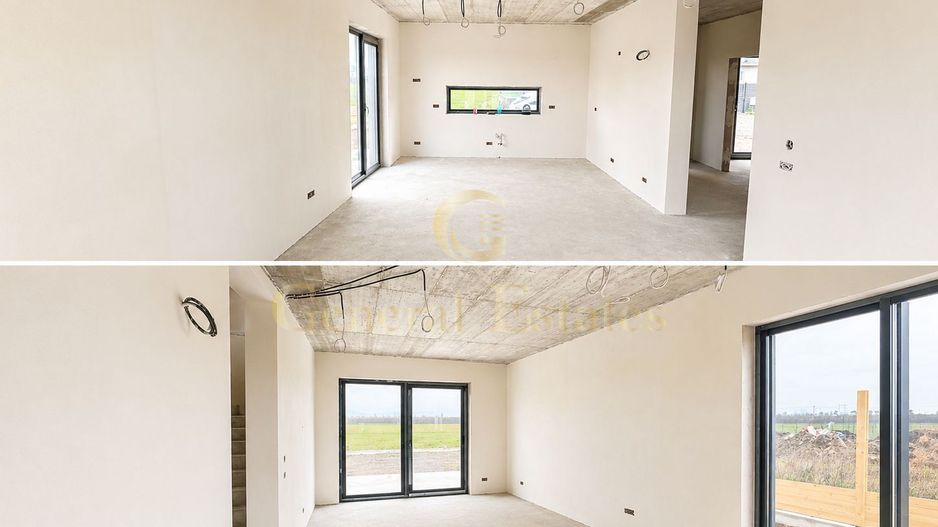 Casă modernă 4 camere + birou | teren 570 mp | Hărman, Brașov - Poză 3