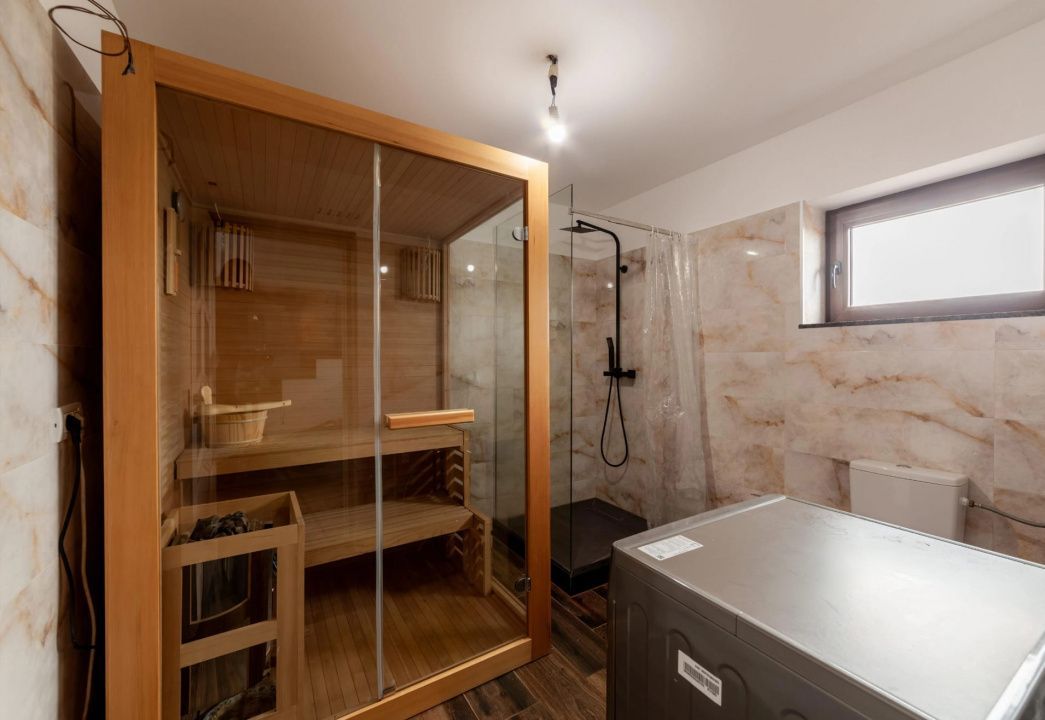 Casa moderna in Bradu - 3 camere,sauna proprie,mobilata , - Poză 4