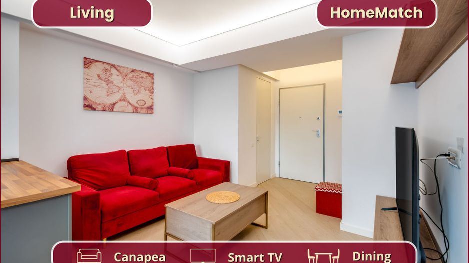 Cortina North || 2 camere || Finisaje de lux || Parcare || Comision 0% - Poză 4
