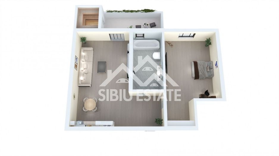 Apartament 2 camere ,Zona Lacul lui Binder - Poză 9