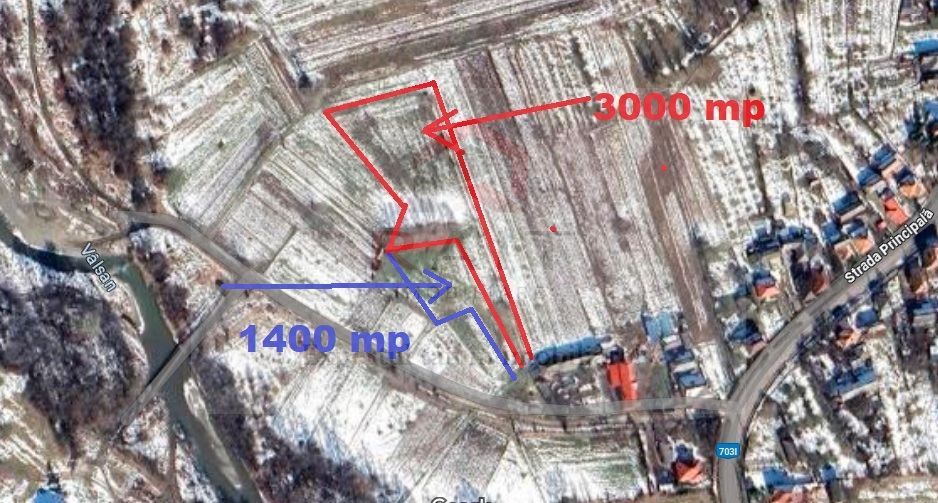 Teren intravilan-extravilan Valsanesti Arges - Poză 5