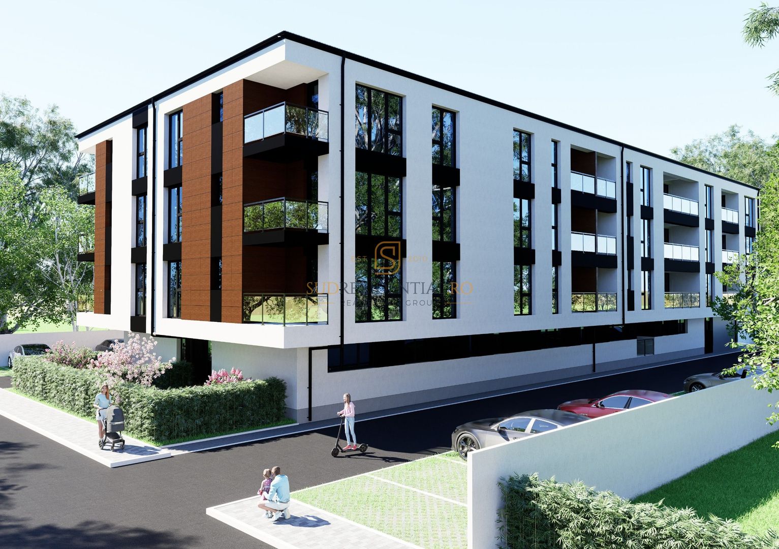 Teren 2060mp, Proiect autorizat P+3, 39 apartamente, Popesti-Leordeni - Poză 1