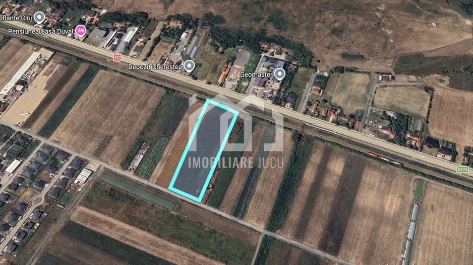 Teren Industrial Urbanizat – Jucu de Mijloc | Oportunitate 8336 mp - Poză 1