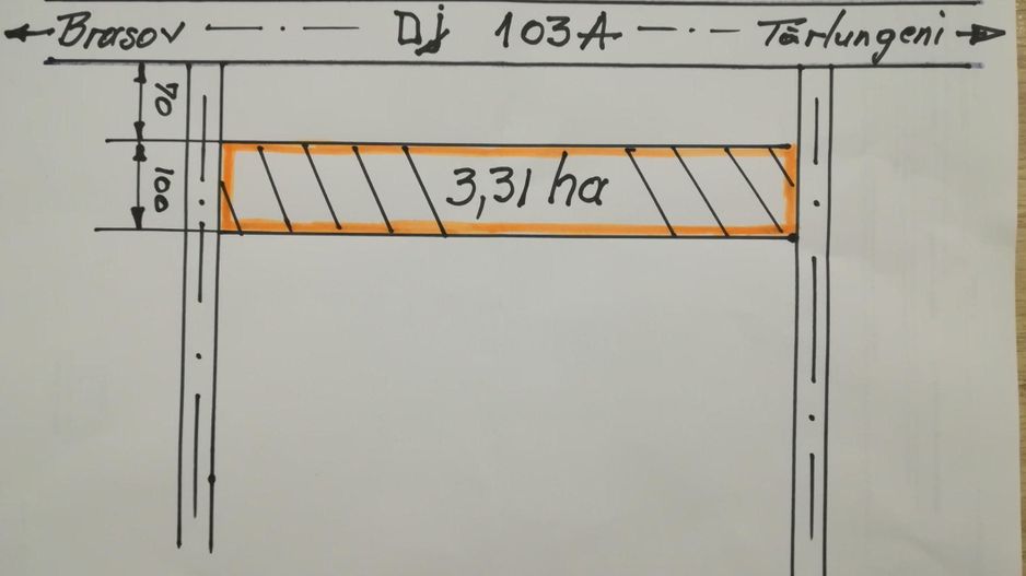 Teren la DN Brașov-Tărlungeni - Poză 3