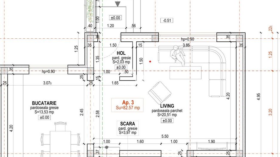 Casa in Arhitectilor la doar 172 000euro. Sibiu - Schiță 9