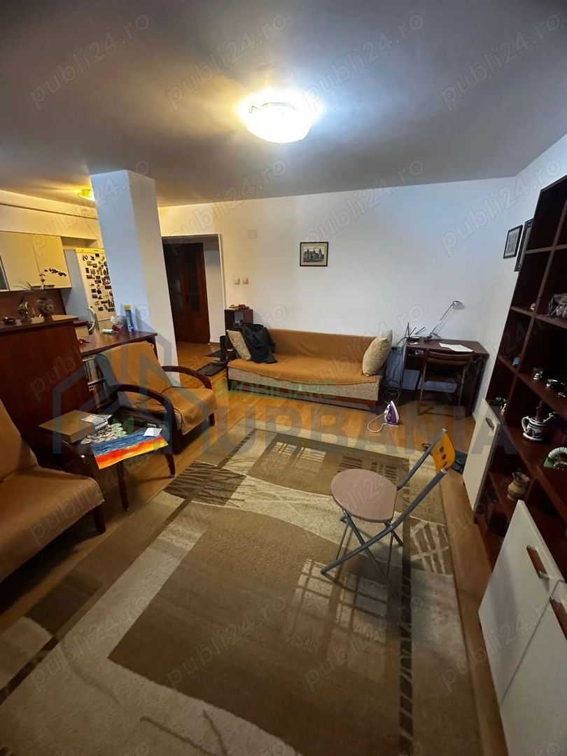 Ap 2 cam, Galata semafor, et 4 pod, #, Decomandat, CT, AC, 10500, neg - Poză 1