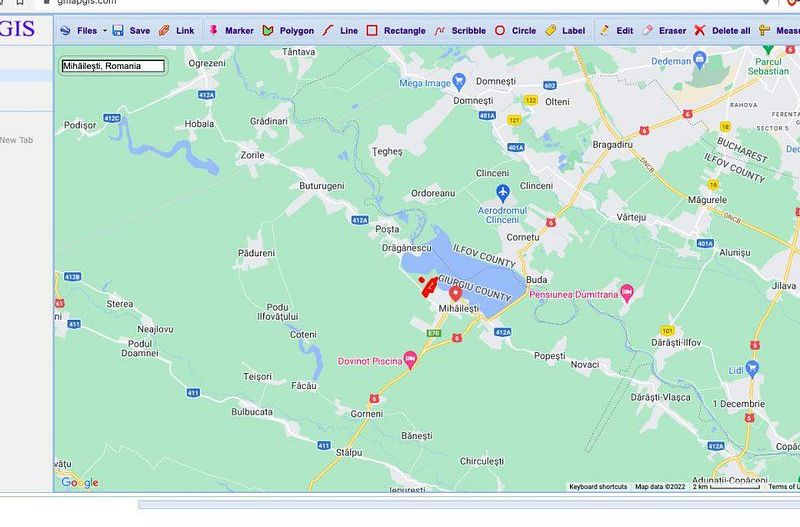 Teren extravilan Mihailesti 15 ha - Poză 7