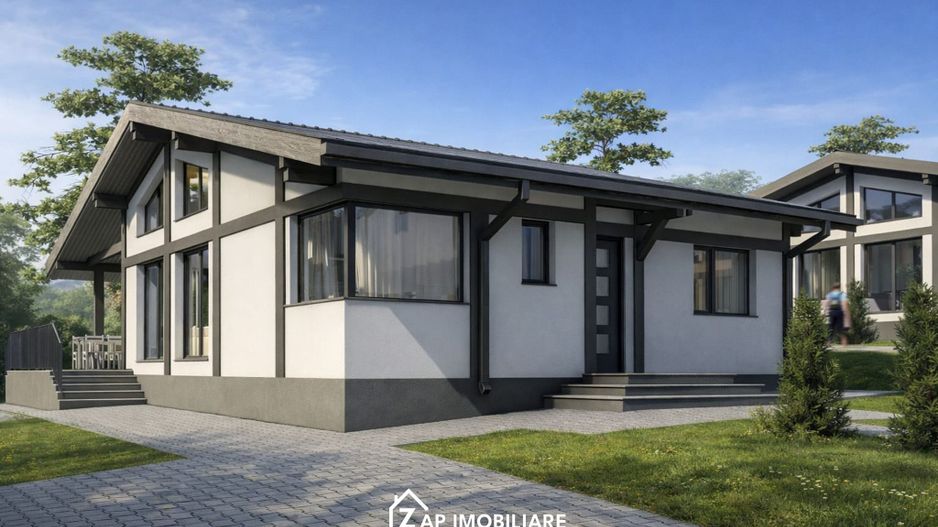 Casă Premium, 1 nivel,  4 camere, 700 mp teren, design modern, Livezeni - Poză 5