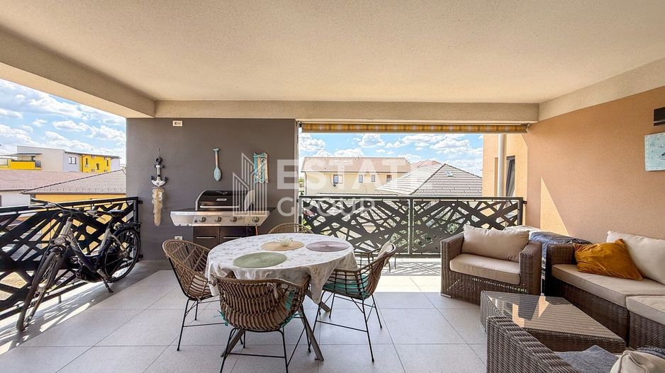 Penthouse Giroc, spatios, mobilat si utilat - Poză 12