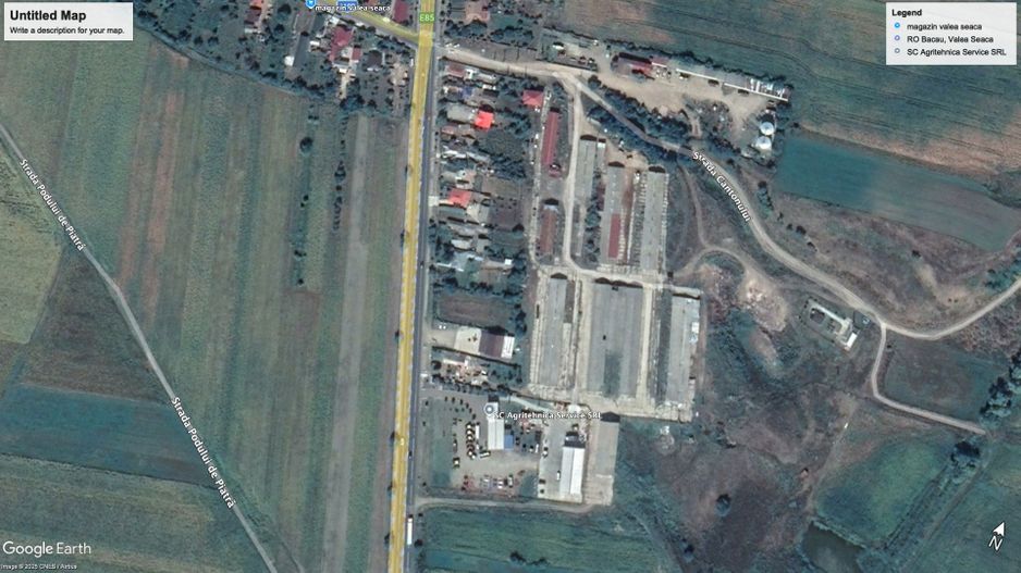 Teren intravilan la E85 in Valea Seaca - de vanzare - Poză 2