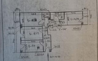 Apartament 3 camere, 76 mp, Anastasie Panu, Iași - Bloc Muntenia - Poză 1