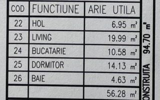 Apartament 2 camere, bloc nou, P+3, Ap.02, Parter, Bl.4 - CP2457388 - Poză 6