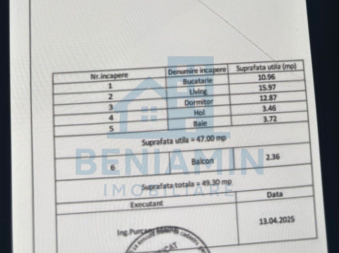 2 camere-49mp-mobilat-utilat-anvelopat-balcon-etaj 4-Astra-Saturn - Poză 8