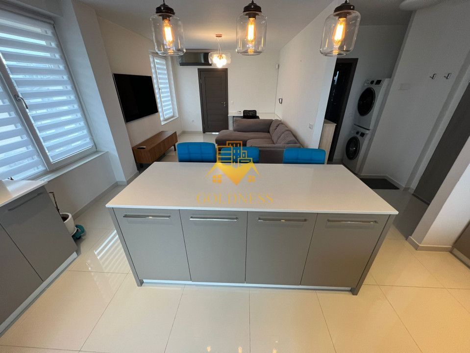 2 camere open space, modern mobilat, parcare subterana,AC,Pet Friendly - Poză 3