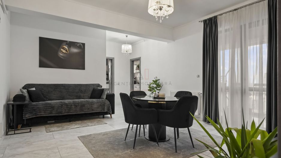 2 Camere Complet Mobilat Str Doinei | Comision 0 - Poză 2