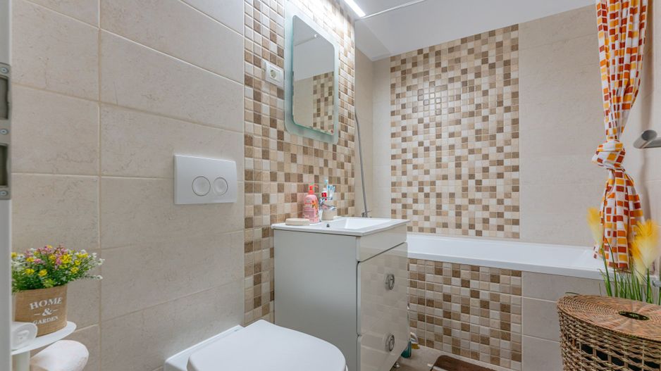 Studio mobilat și utilat, bloc 2020, etaj 3 – Terasă comuna amenajată - Poză 9