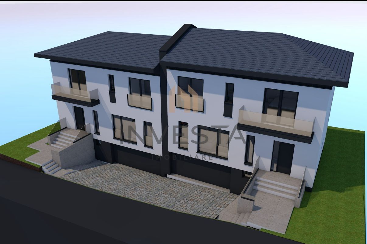 Teren cu autorizatie de constructie duplex in Borhanci - Poză 1