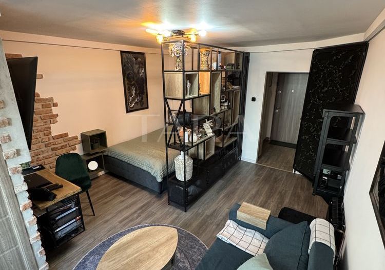 Garsonieră cu balcon închis, 32 mp, zona Big, Mănăștur. - Poză 1