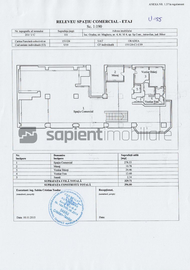 Sapient | Spațiu comercial central _ Bd. Magheru, Oradea - Schiță 17