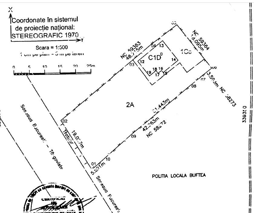 Teren 927 mp, lângă Poliția Locală Buftea - Poză 2