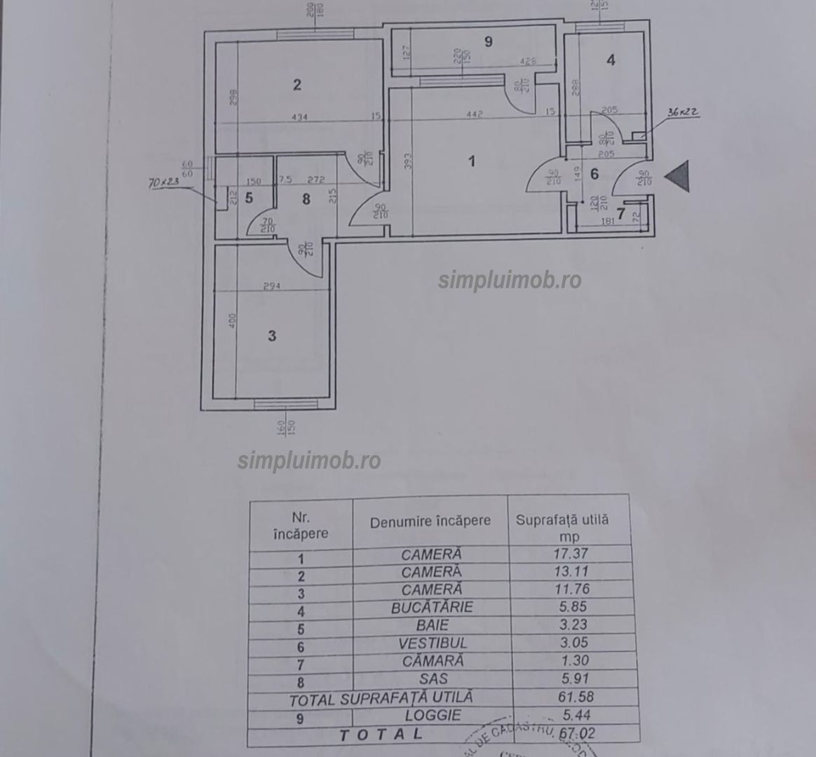 Renovat mobilat utilat anvelopat Colentina Sector 2 - Schiță 9