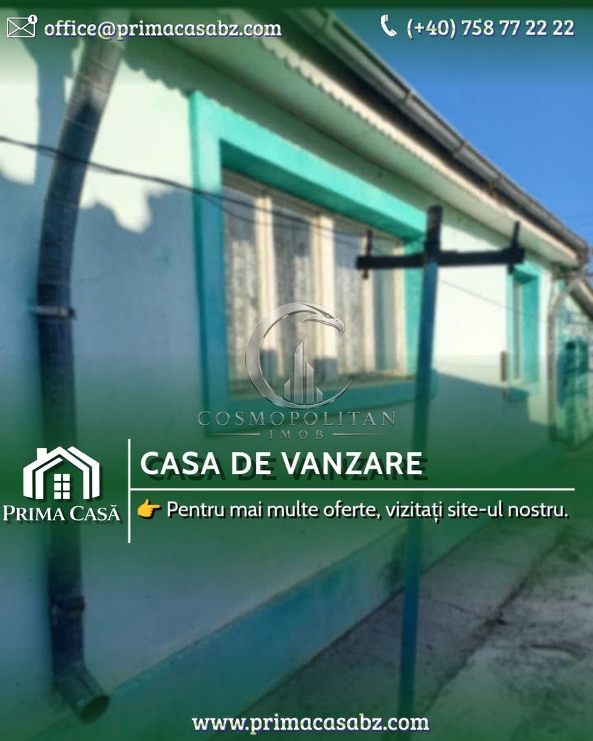 Casa zona Dorobanti teren 500mp toate utilitatile 58.000 euro - Poză 1
