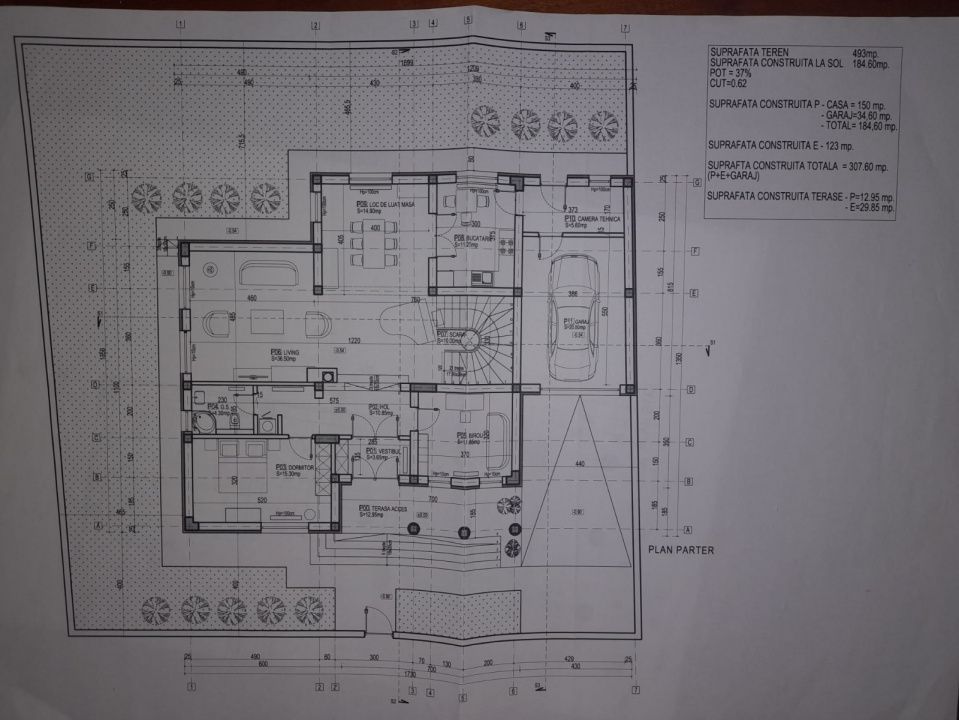 Casă la roșu cu posibilitate de personalizare proprie-teren 800 mp- Tartasesti - Schiță 5