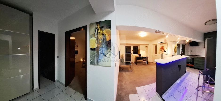 Apartament 2 camere open-space Unirii | 70 mp | 3 balcoane | 550 € - Poză 6