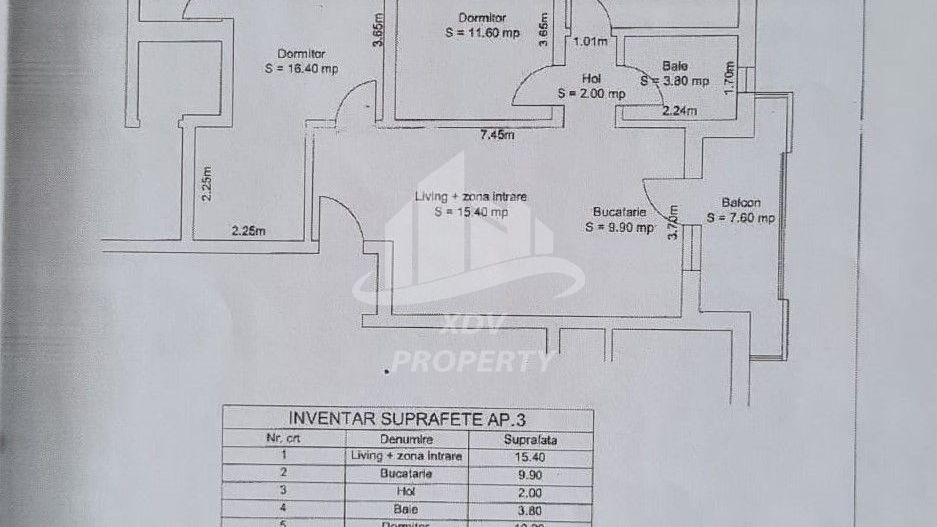 Apartament 4 camere decomandate , 2 bai, 2 balcoane,  90mpu, Sibiu - Poză 7