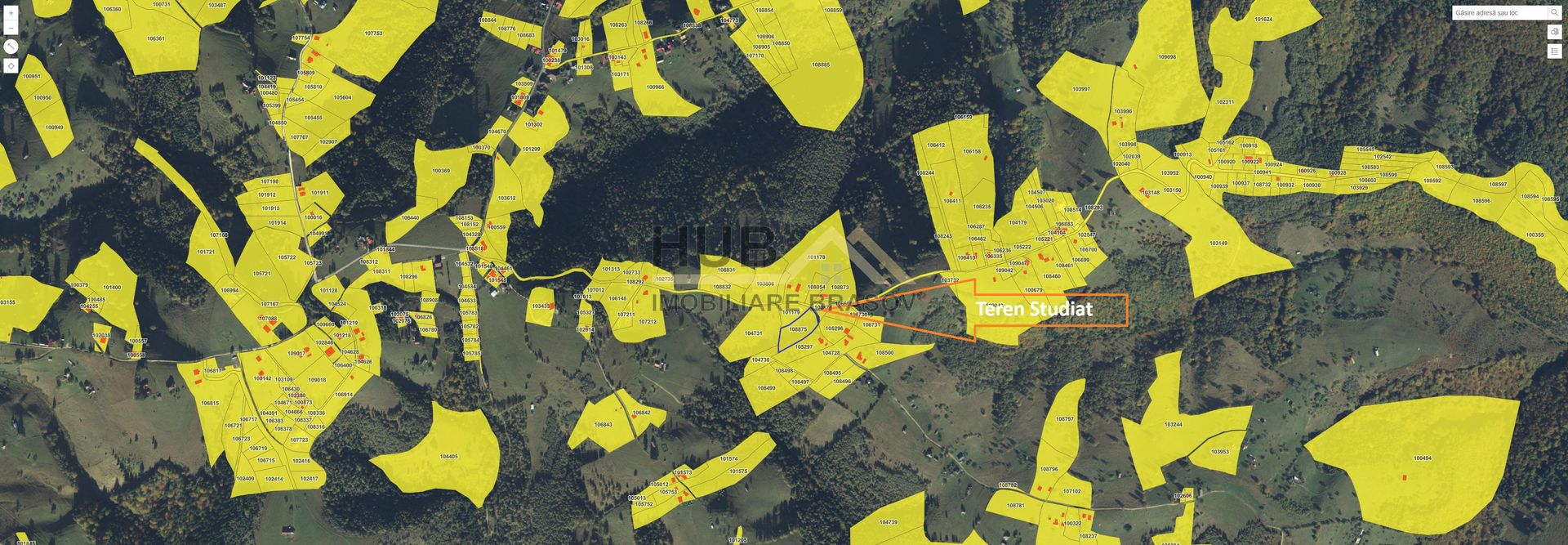 Teren Moieciu zona Pestera cu PUZ si utilitati | 4.649mp - Poză 6